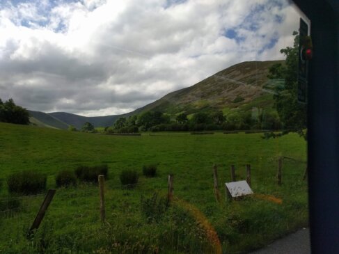 View as you head out of Threlkeld