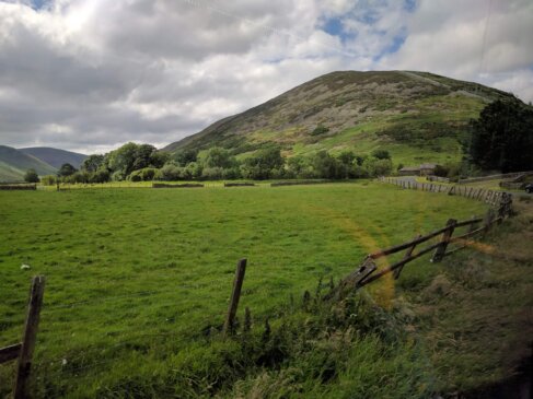 View as you head out of Threlkeld